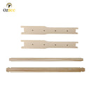 10 x FULL DEPTH BEEHIVE PLASTIC FOUNDATION SHEET + 10 FLAT PACK FULL DEPTH FRAME