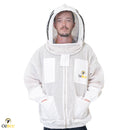 Beekeeping Bee Jacket 3 Layer Mesh Hood Beekeeping Jacket for Beekeeper