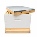 10 Frame FD Single Storey Beehive – Assembled & Painted with Frame Options & Mesh Bottom Board - Ozee beekeeping Supplies