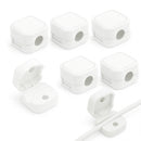 6 Pack Magnetic Cable Clips, Cord Organizer, Adhesive Desk Cable Management, Cab