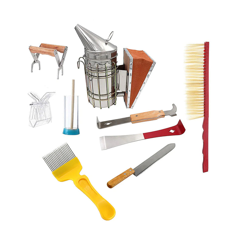Beekeeping Starter Kit Tools for Beekeeper Kit 9PC