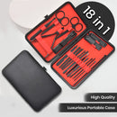 18PCS/Set Tools Manicure Pedicure Kit Stainless Steel Nail Grooming Clippers