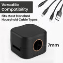 6 Pack Magnetic Cable Clips, Cord Organizer, Adhesive Desk Cable Management, Cab