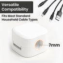 6 Pack Magnetic Cable Clips, Cord Organizer, Adhesive Desk Cable Management, Cab - Ozee beekeeping Supplies
