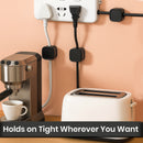 6 Pack Magnetic Cable Clips, Cord Organizer, Adhesive Desk Cable Management, Cab