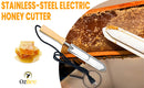 Stainless Steel Electric Honey Cutter Uncapping Knife 240V Beekeeping Tools