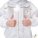 Beekeeping Bee Cotton Semi Ventilated Round head Jacket Protective Gear - Ozee beekeeping Supplies