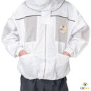 Beekeeping Bee Cotton Semi Ventilated Round head Jacket Protective Gear - Ozee beekeeping Supplies
