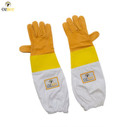 Beekeeping Bee Gloves Cow Hide Gloves - Ozee beekeeping Supplies