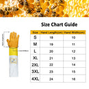 Beekeeping Bee Gloves – Premium Cowhide Leather Protective Gloves - Ozee beekeeping Supplies