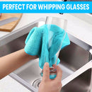 Microfiber Cleaning Cloth Car Cleaning Detailing Towels Washing Duster Sky Blue 100 Pcs - Ozee beekeeping Supplies