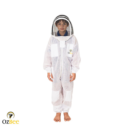 OZBEE Beekeeping Kids Suit 3 Mesh Layer Beekeeper Protective Gear - Ozee beekeeping Supplies