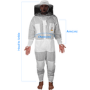 OZBee Beekeeping Suit Premium 3 Layer Mesh Ultra Cool Ventilated Round Head Beekeeping Protective Gear - Ozee beekeeping Supplies