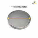 Stainless Steel Double - layer Bee Honey Sieve Filtration, Strainer Honey Harvesting Tool 14cm Large - Ozee beekeeping Supplies