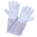 Ventilated Beekeeping Gloves – Goatskin Leather Bee Protection - Ozee beekeeping Supplies