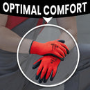 Work Gloves Latex Coated General Purpose Hand Protection Garden Mechanic 240 Pairs - Ozee beekeeping Supplies