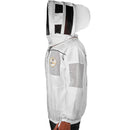 Beekeeping Bee Cotton Semi Ventilated Jacket With Hood Style Veil Protective Gear - Ozee beekeeping Supplies
