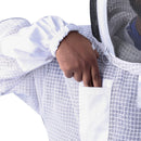 Beekeeping Bee Jacket 3 Layer Mesh Hood Beekeeping Jacket for Beekeeper - Ozee beekeeping Supplies