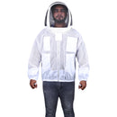 Beekeeping Bee Jacket 3 Layer Mesh Hood Beekeeping Jacket for Beekeeper - Ozee beekeeping Supplies