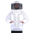 Beekeeping Bee Jacket 3 Layer Mesh Round Head Jacket Protective Equipment - Ozee beekeeping Supplies