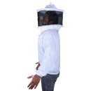 Beekeeping Bee Jacket Standard Cotton Jacket With Round Head Veil Protective Gear - Ozee beekeeping Supplies