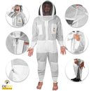 Beekeeping Starter Kit For Beekeepers With OZ Bee Premium 3 Layer Mesh Ventilated Hoodie Style Suit Protective Gear - Ozee beekeeping Supplies