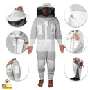 Beekeeping Starter Kit For Beekeepers With OZ Bee Premium 3 Layer Mesh Ventilated Round Head Suit Protective Gear - Ozee beekeeping Supplies