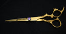 Full Body 24ct Gold Platted Scissor, Top of The Line Quality Especially designed for Professional Hair Cutting Salons. 6.5" - Ozee beekeeping Supplies