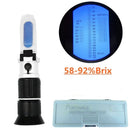 Honey Refractometer Tester Brix 58% - 92% Baume 0 - 32% Water for Beekeeper's - Ozee beekeeping Supplies