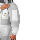 OZBee Beekeeping Suit Premium 3 Layer Mesh Ultra Cool Ventilated Round Head Beekeeping Protective Gear - Ozee beekeeping Supplies