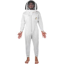OZBEE Beekeeping Suit Standard Cotton With Hood Style Veil - Ozee beekeeping Supplies