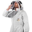 OZBEE Beekeeping Suit Standard Cotton With Hood Style Veil - Ozee beekeeping Supplies
